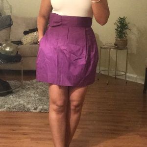 BCBG MaxAzria purple skirt